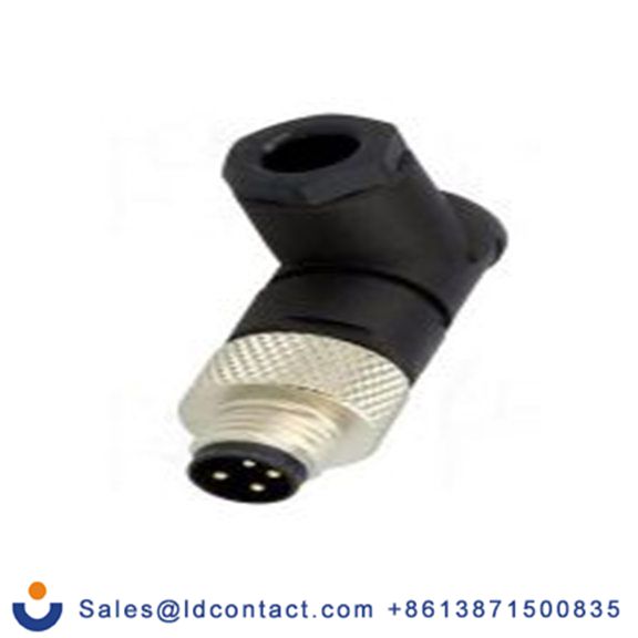 RS PRO,186-3079,M8 圆形连接器 插头, 4芯, 电缆安装, 公芯, 30.0 V, IP40, CNM08系列