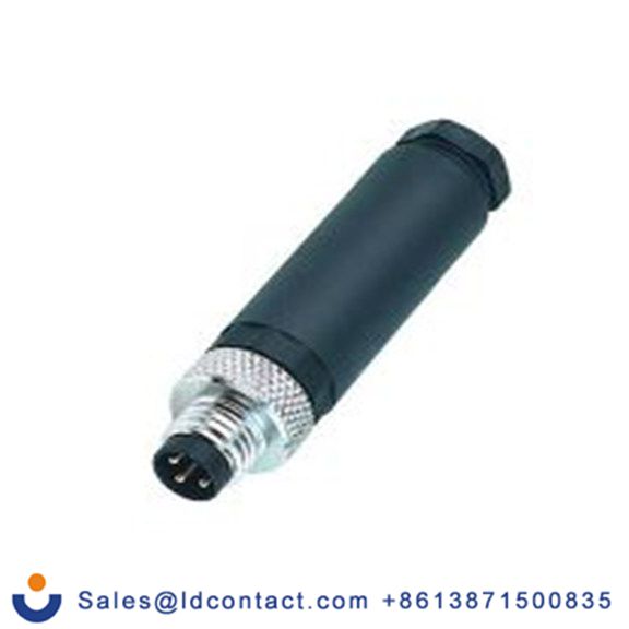 RS PRO,186-3081,M8 圆形连接器 插头, 3芯, 电缆安装, 公芯, 30.0 V, IP40, CNM08系列