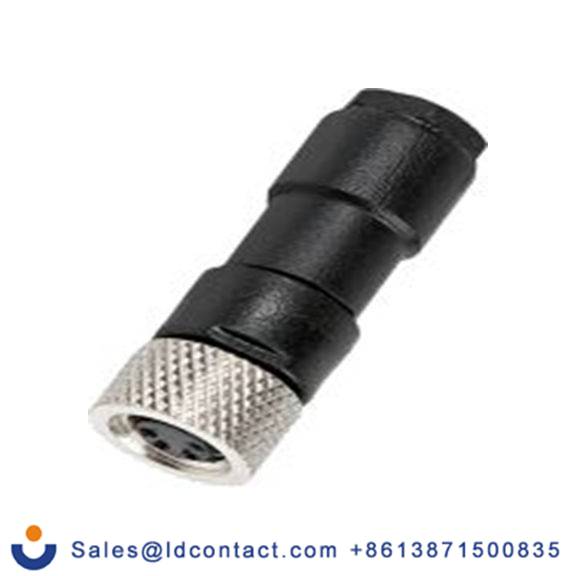 RS PRO,186-3093,M8 圆形连接器 插座, 3芯, 电缆安装, 母插芯, 60.0 V, IP40, CNF08系列