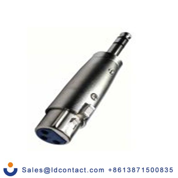 RS PRO,192-4477,AV适配器 6.35 mm立体声类型 母插 XLR类型 直向, 镀金色触点 公, 金属外壳