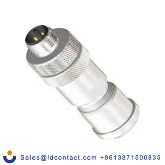 RS PRO,201-7153,M12 圆形连接器 插头, 4芯, 螺钉接线端子安装, 公芯, 250 V, IP40, CNM12系列