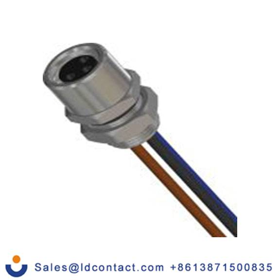 RS PRO,201-7162,M8 圆形连接器 插座, 3芯, 正面安装, 母插芯, 60 V, IP40, CPF08系列