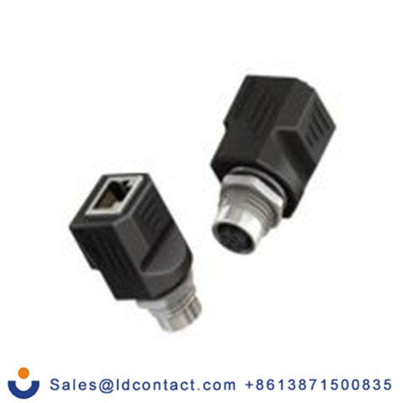 RS PRO,201-7169,圆形连接器适配器, 直向 M12, CAF系列 RJ45 Female 母插