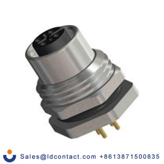 RS PRO,201-7188,M12 圆形连接器 插座, 4芯, 后面安装, 母插芯, 250 V, IP40, CPF12系列