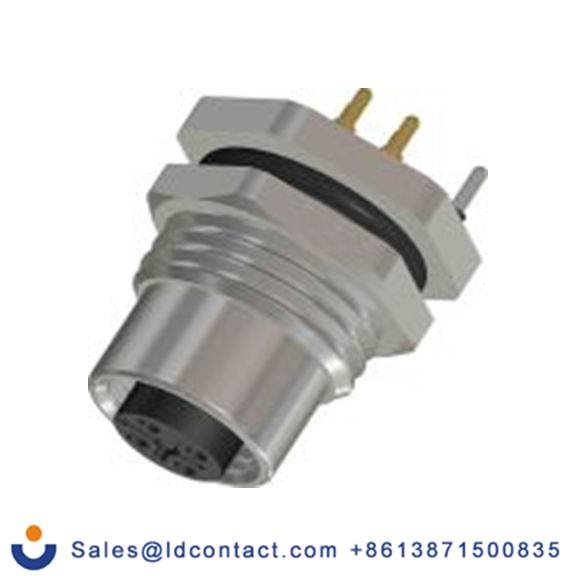 RS PRO,201-7191,M12 圆形连接器 插座, 4芯, 后面安装, 母插芯, 250 V, IP40, CPF12系列