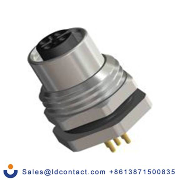 RS PRO,201-7200,M12 圆形连接器 插座, 5芯, 后面安装, 母插芯, 60 V, IP40, CPF12系列