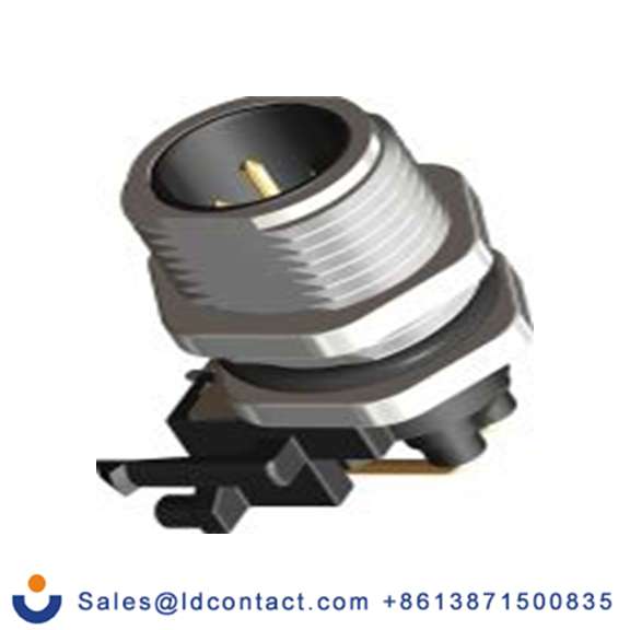 RS PRO,201-7207,M12 圆形连接器 插头, 4芯, PCB安装, 公芯, 250 V, IP40, CPM12系列