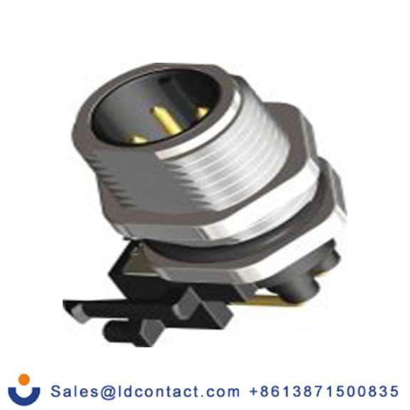 RS PRO,201-7208,M12 圆形连接器 插头, 4芯, 面板安装, 公芯, 250 V, IP40, CPM12系列