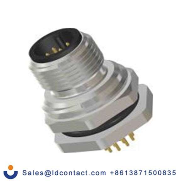 RS PRO,201-7215,M12 圆形连接器 插头, 12芯, 后面安装, 公芯, 30 V, IP40, CPM12系列