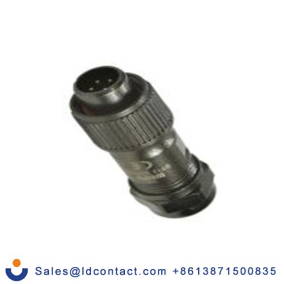 RS PRO,206-5261,圆形连接器 插头, 4芯, 电缆安装, 公芯, 200 V, IP40, ST12系列