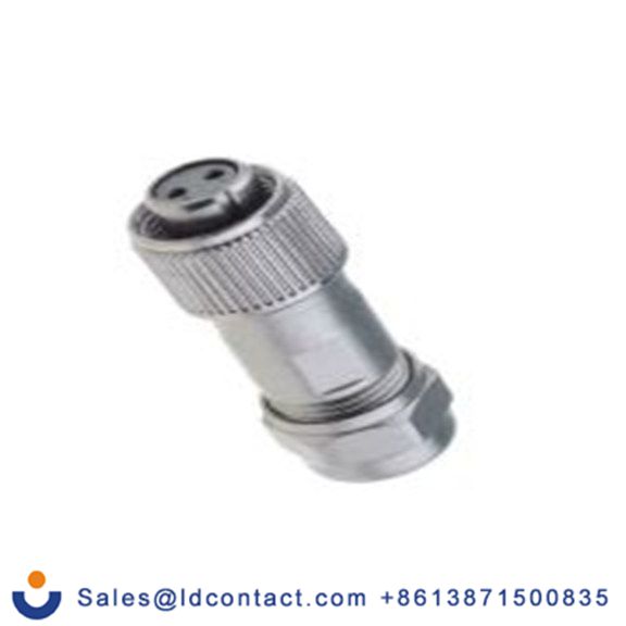 RS PRO,206-5266,圆形连接器 插头, 2芯, 电缆安装, 母插芯, 250 V, IP40, ST12系列