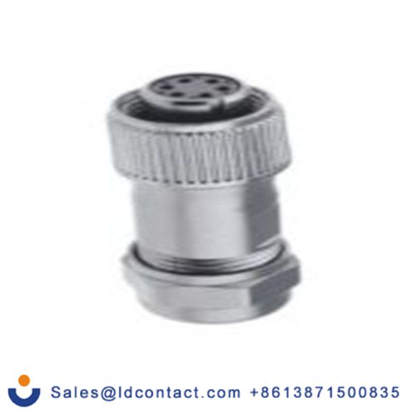 RS PRO,206-5271,圆形连接器 插头, 6芯, 电缆安装, 母插芯, 125 V, IP40, ST12系列