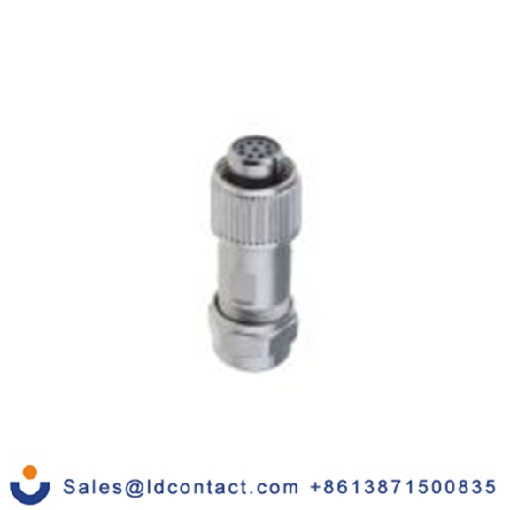 RS PRO,206-5274,圆形连接器 插头, 9芯, 电缆安装, 母插芯, 125 V, IP40, ST12系列