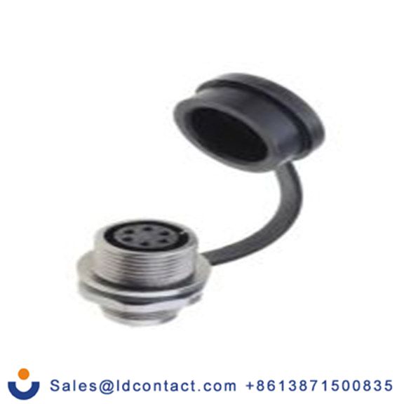 RS PRO,206-5305,Standard 圆形连接器 插座, 6芯, 正面安装, 母插芯, 125 V, IP40, ST12系列