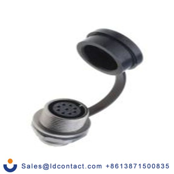 RS PRO,206-5307,Standard 圆形连接器 插座, 9芯, 正面安装, 母插芯, 125 V, IP40, ST12系列