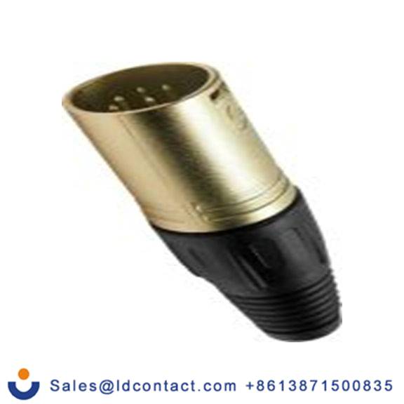 RS PRO,208-0619,7芯 XLR 连接器, 电缆安装 公 直向, 镀银色芯