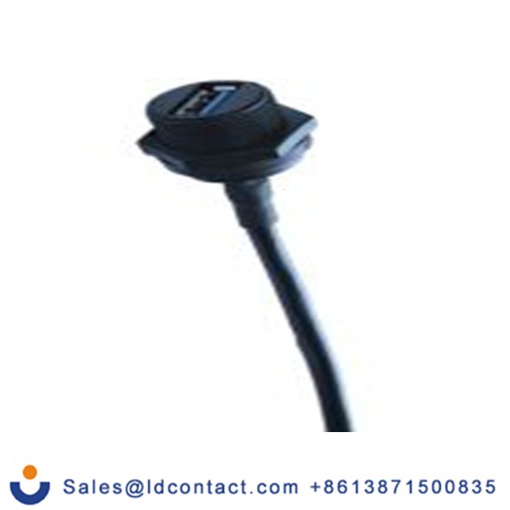 RS PRO,231-7884,USB A型, USB A 型 母插, 1端口, 面板安装 直向, IP40 USB 3.0 USB Type A系列