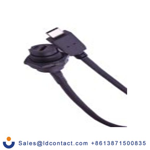 RS PRO,231-7890,TYPE C连接器, USB C 型 母插, 1端口, 面板安装 直向, IP40 USB 3.1 USB Type C系列