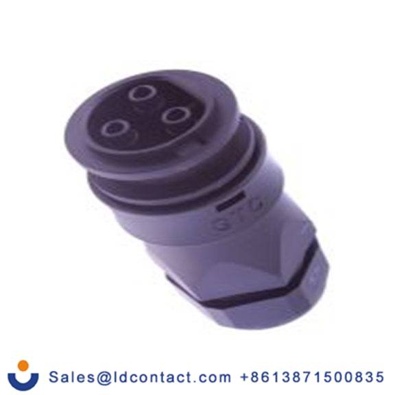 RS PRO,231-7911,M25 圆形连接器 插座, 3芯, 电缆安装, 母插芯, 600 V, IP40, M25 Power系列