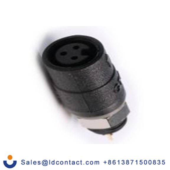 RS PRO,231-7923,M6 圆形连接器 插座, 3芯, 面板安装, 母插芯, 300 V, IP40, Snap-In M6系列