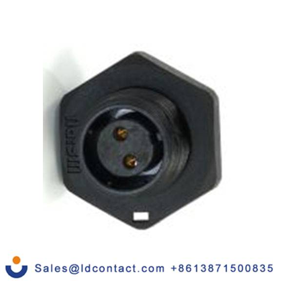 RS PRO,233-8235,13 mm 圆形连接器 插座, 2芯, 后面安装, 母插芯, 250 V, IP68, SP13系列