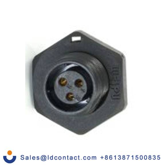 RS PRO,233-8237,13 mm 圆形连接器 插座, 3芯, 后面安装, 母插芯, 250 V, IP68, SP13系列