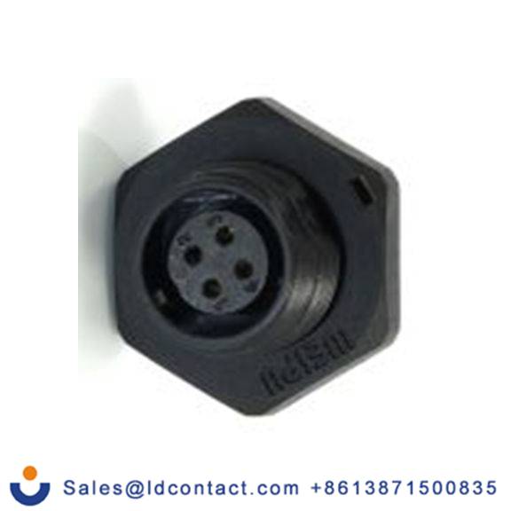 RS PRO,233-8239,13 mm 圆形连接器 插座, 4芯, 后面安装, 母插芯, 200 V, IP68, SP13系列