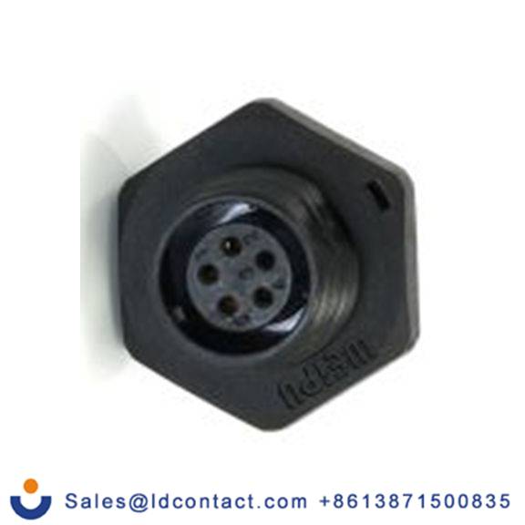 RS PRO,233-8241,13 mm 圆形连接器 插座, 5芯, 后面安装, 母插芯, 180 V, IP68, SP13系列