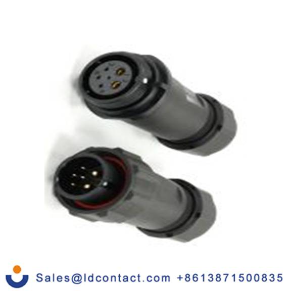 RS PRO,233-8268,21 mm 圆形连接器 插头, 插座, 6芯, 电缆安装, 公/母芯, 500 V, IP68, SP21系列