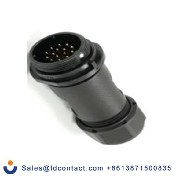 RS PRO,233-8284,21 mm 圆形连接器 插座, 15芯, 电缆安装, 公芯, 400 V, IP68, SP21系列