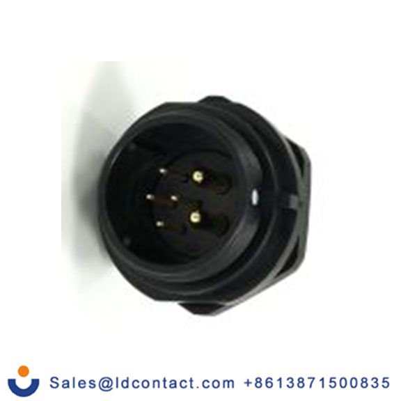 RS PRO,233-8293,21 mm 圆形连接器 插座, 6芯, 正面安装, 公芯, 500 V, IP68, SP21系列