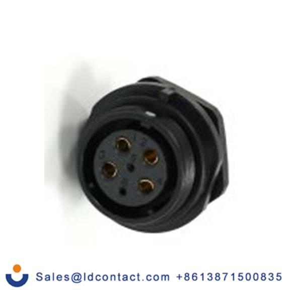 RS PRO,233-8298,21 mm 圆形连接器 插座, 6芯, 正面安装, 母插芯, 500 V, IP68, SP21系列