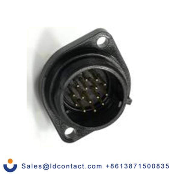 RS PRO,233-8300,21 mm 圆形连接器 插座, 15芯, 法兰安装, 公芯, 400 V, IP68, SP21系列