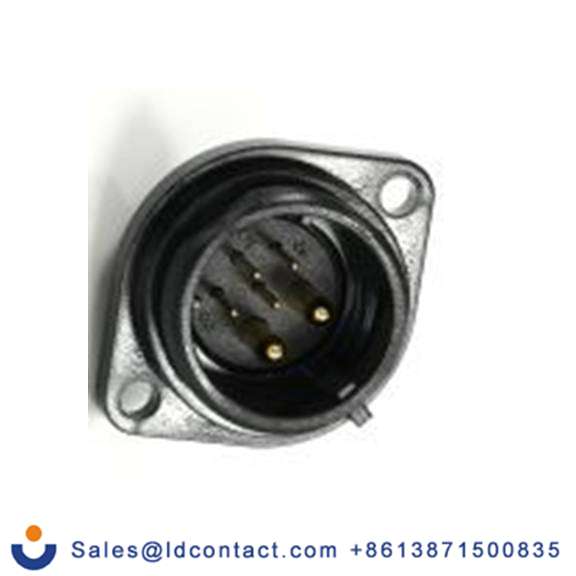 RS PRO,233-8301,21 mm 圆形连接器 插座, 6芯, 法兰安装, 公芯, 500 V, IP68, SP21系列