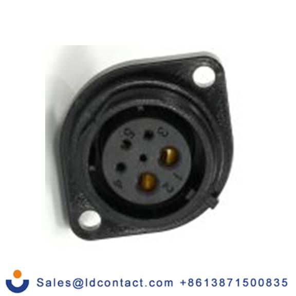 RS PRO,233-8305,21 mm 圆形连接器 插座, 6芯, 法兰安装, 母插芯, 500 V, IP68, SP21系列