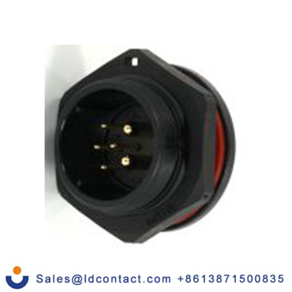 RS PRO,233-8319,21 mm 圆形连接器 插座, 6芯, 后面安装, 公芯, 500 V, IP68, SP21系列