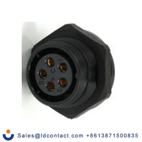 RS PRO,233-8333,21 mm 圆形连接器 插座, 5芯, 后面安装, 母插芯, 500 V, IP68, SP21系列