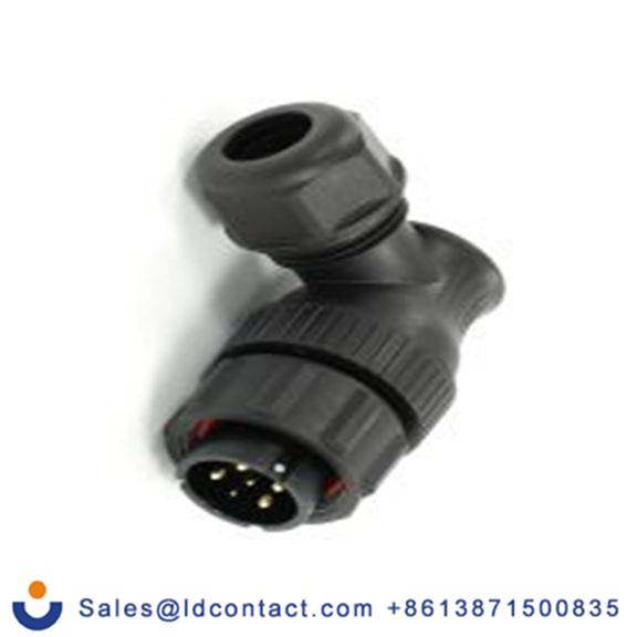 RS PRO,233-8342,21 mm 圆形连接器 插头, 6芯, 电缆安装, 公芯, 500 V, IP68, SP21系列