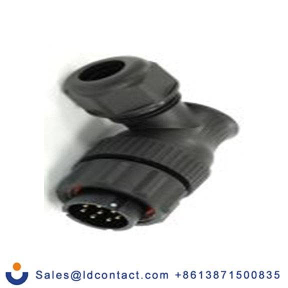 RS PRO,233-8343,21 mm 圆形连接器 插头, 8芯, 电缆安装, 公芯, 500 V, IP68, SP21系列