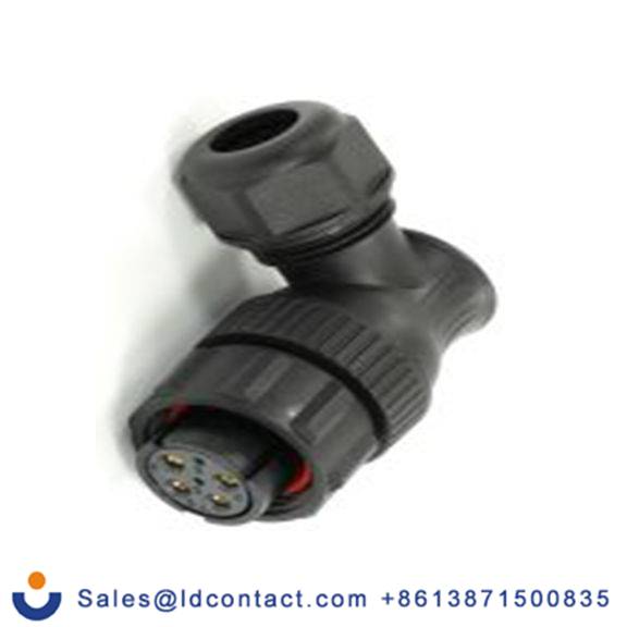 RS PRO,233-8346,21 mm 圆形连接器 插头, 6芯, 电缆安装, 母插芯, 500 V, IP68, SP21系列