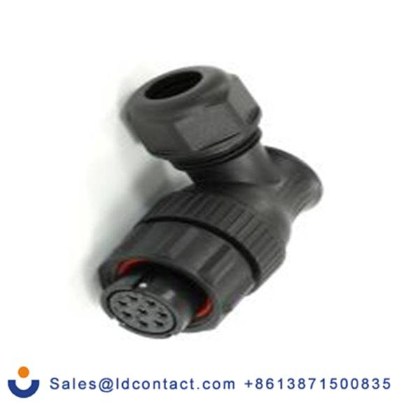 RS PRO,233-8347,21 mm 圆形连接器 插头, 8芯, 电缆安装, 母插芯, 500 V, IP68, SP21系列