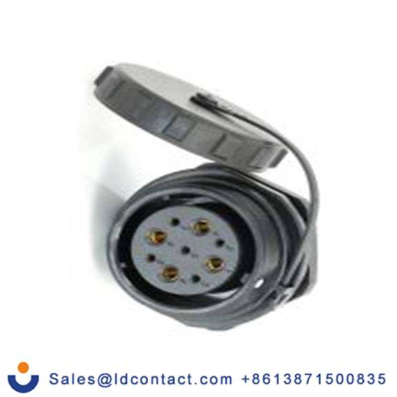 RS PRO,233-8361,29 mm 圆形连接器 插座, 9芯, 正面安装, 母插芯, 500 V, IP68, SP29系列