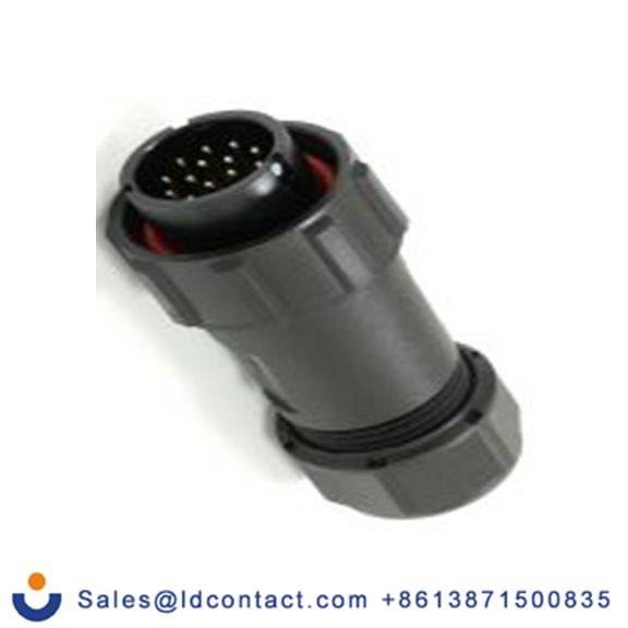 RS PRO,233-8366,21 mm 圆形连接器 插头, 15芯, 电缆安装, 公芯, 400 V, IP40, SY21系列