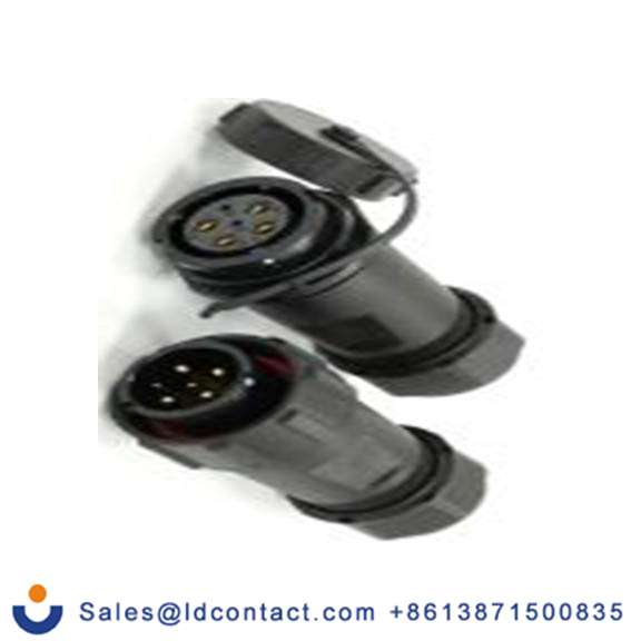 RS PRO,233-8371,21 mm 圆形连接器 插头, 插座, 6芯, 电缆安装, 公/母芯, 500 V, IP40, SY21系列