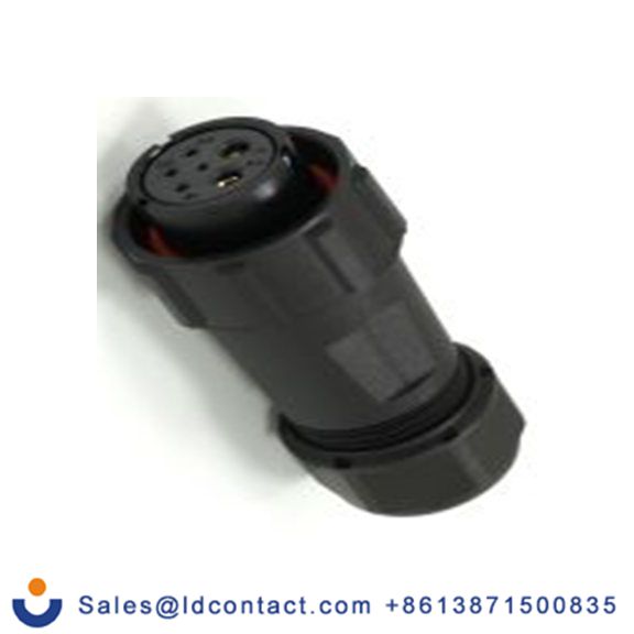 RS PRO,233-8375,21 mm 圆形连接器 插头, 6芯, 电缆安装, 母插芯, 500 V, IP40, SY21系列