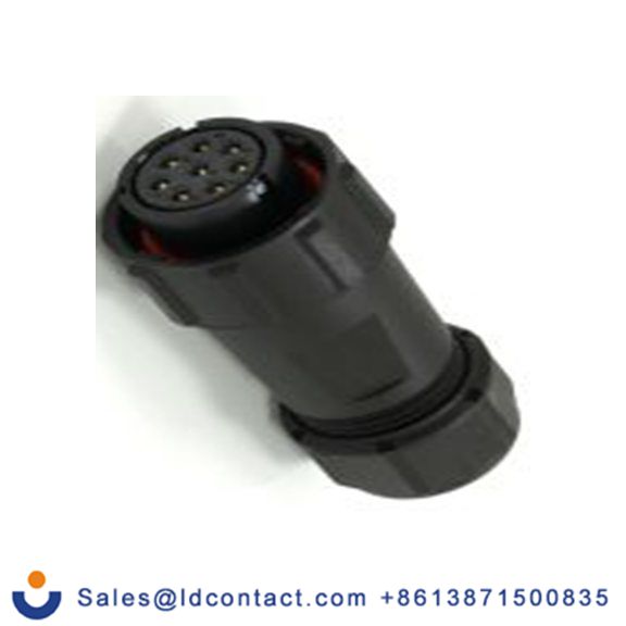 RS PRO,233-8377,21 mm 圆形连接器 插头, 8芯, 电缆安装, 母插芯, 500 V, IP40, SY21系列