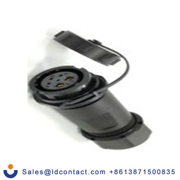 RS PRO,233-8383,21 mm 圆形连接器 插座, 6芯, 电缆安装, 母插芯, 500 V, IP40, SY21系列