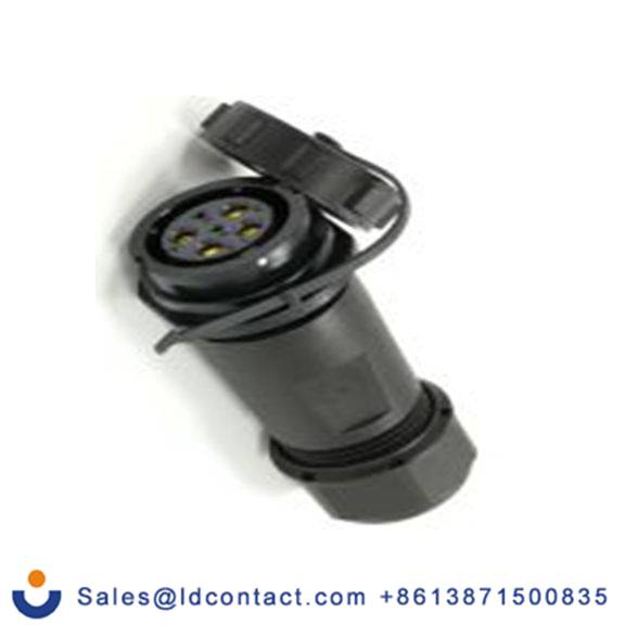 RS PRO,233-8384,21 mm 圆形连接器 插座, 6芯, 电缆安装, 母插芯, 500 V, IP40, SY21系列