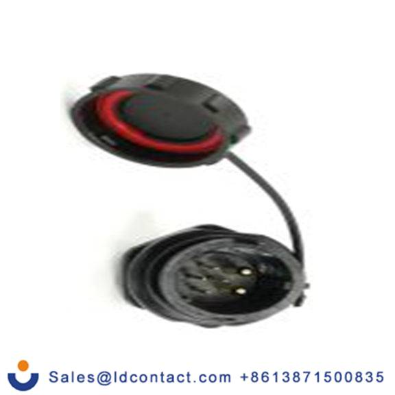 RS PRO,233-8387,21 mm 圆形连接器 插座, 6芯, 正面安装, 公芯, 500 V, IP40, SY21系列