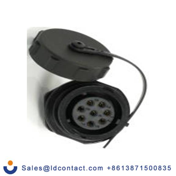 RS PRO,233-8393,21 mm 圆形连接器 插座, 8芯, 正面安装, 母插芯, 500 V, IP40, SY21系列